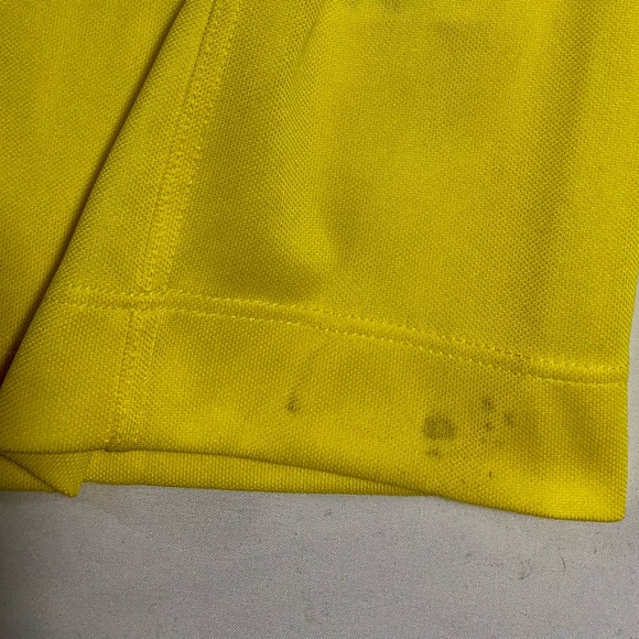 Men’s Nike Golf Polo Large Dri-Fit Yellow Lightweight - Picture 4 of 11